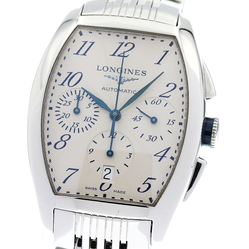 ロンジン LONGINES L2.643.4 エヴィデンツァ クロノグラフ デイト 自動巻き メンズ _963287