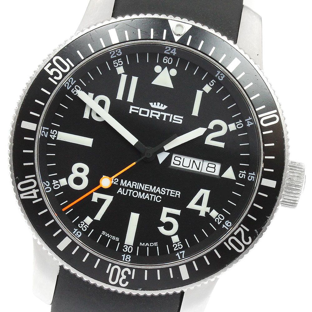フォルティス FORTIS 647.10.158 B-42 マリンマスター コスモノート デイデイト 自動巻き メンズ _965488