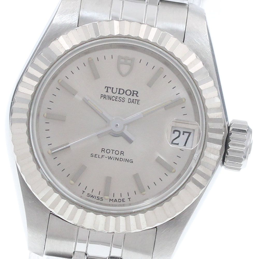 チュードル TUDOR 92514 プリンセスデイト WGベゼル 自動巻き レディース _956980