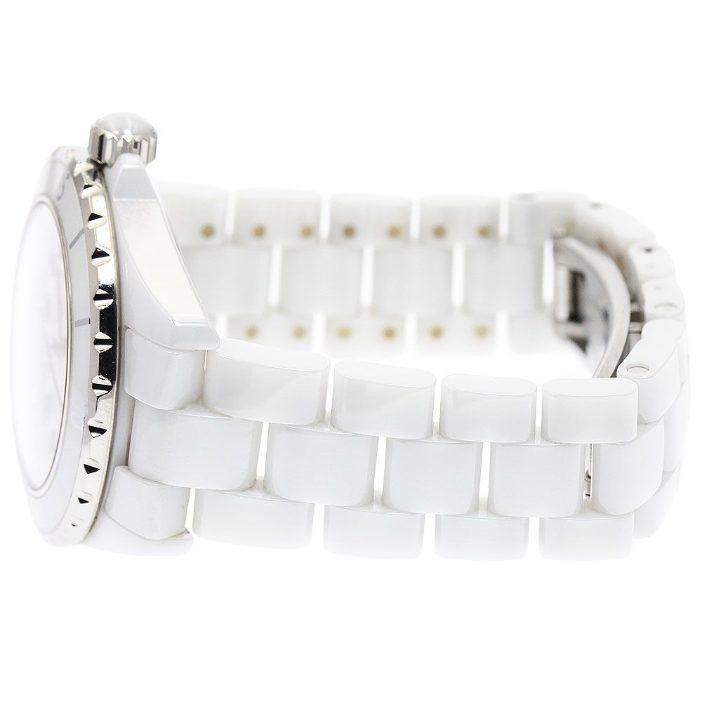 シャネル CHANEL H0970 J12 白セラミック 自動巻き メンズ _944849