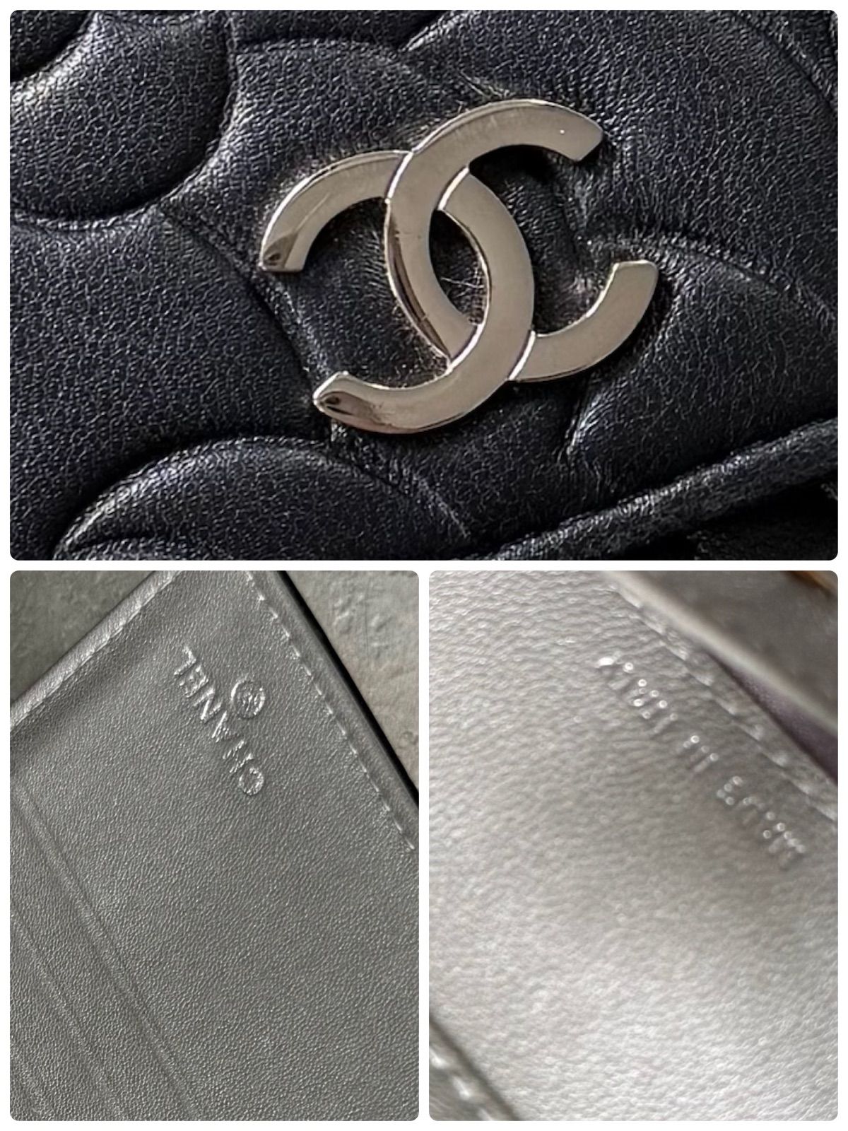 CHANEL シャネル カメリア ココマーク オーガナイザー 三つ折り長財布