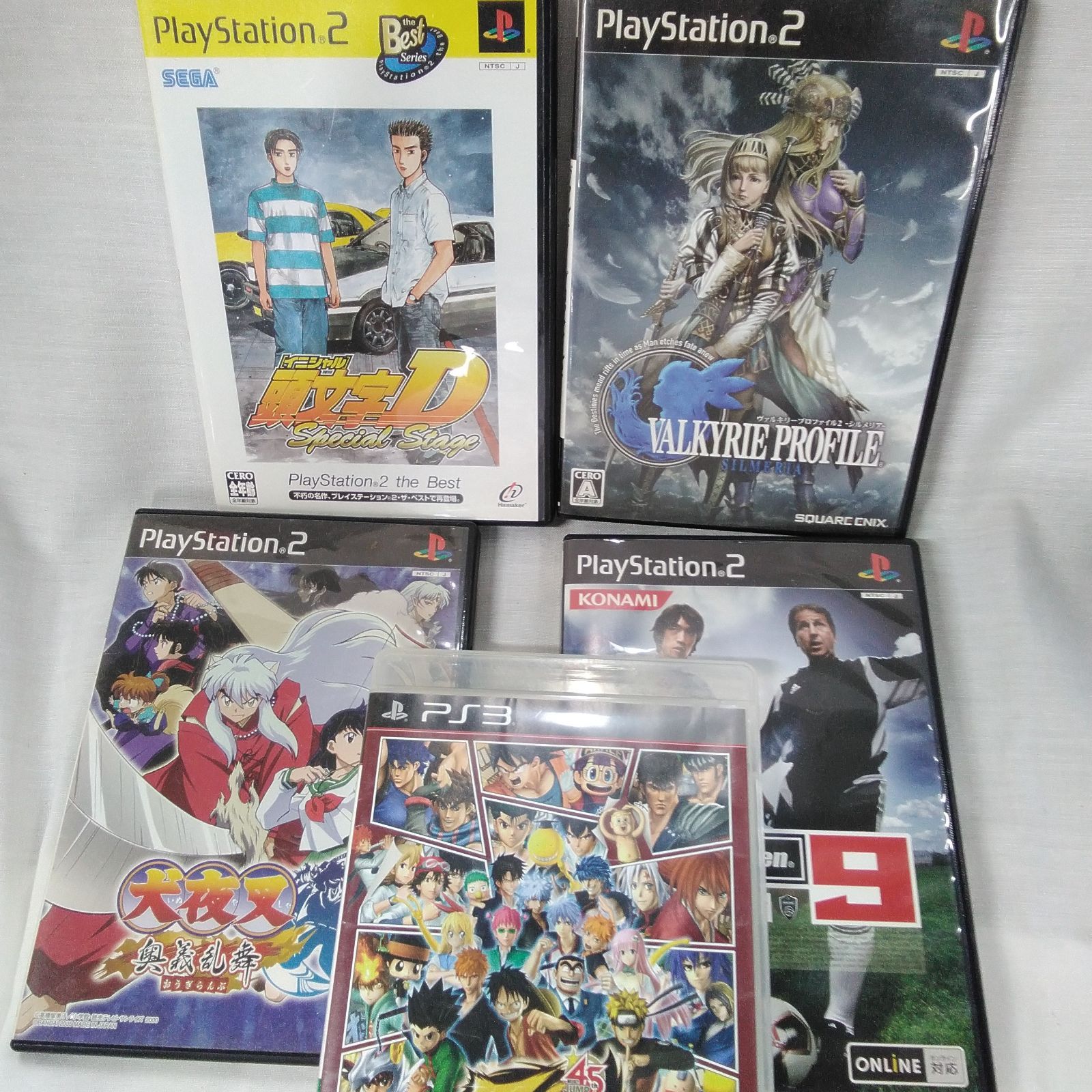 中古ゲームソフトまとめ売り PS2 PS3 ゲームソフト 5本まとめ売り レトロゲーム 動作未チェック