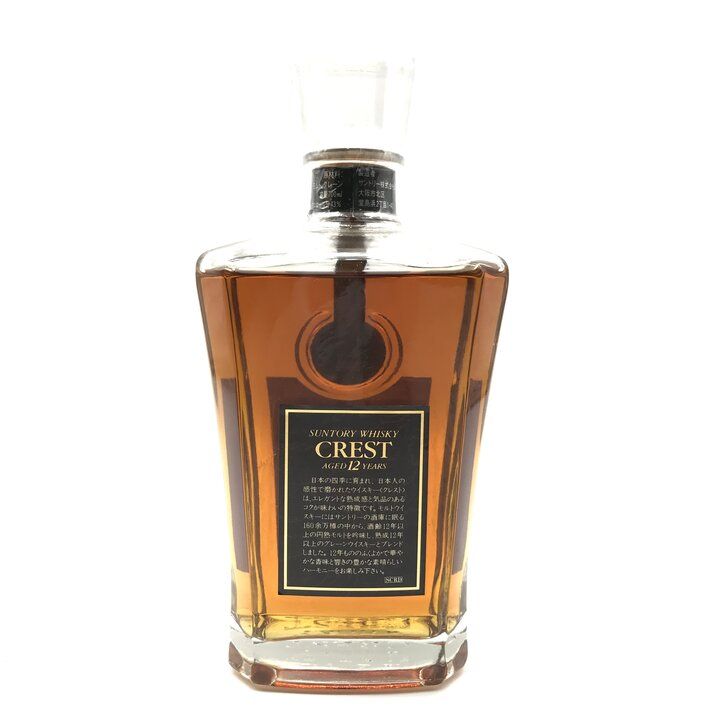 未開栓 サントリー クレスト 12年 700ml 大阪限定 - メルカリ