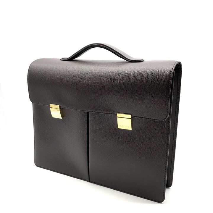 外観良品 LOUIS VITON ルイヴィトン タイガ セルヴィエット カザン
