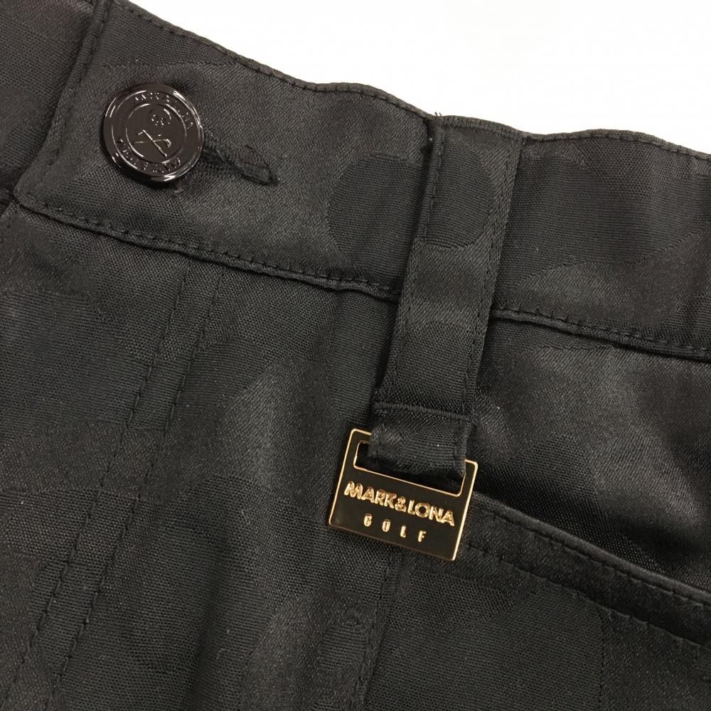 超美品】マークアンドロナ ハーフパンツ 黒 カモフラ 迷彩 スカル