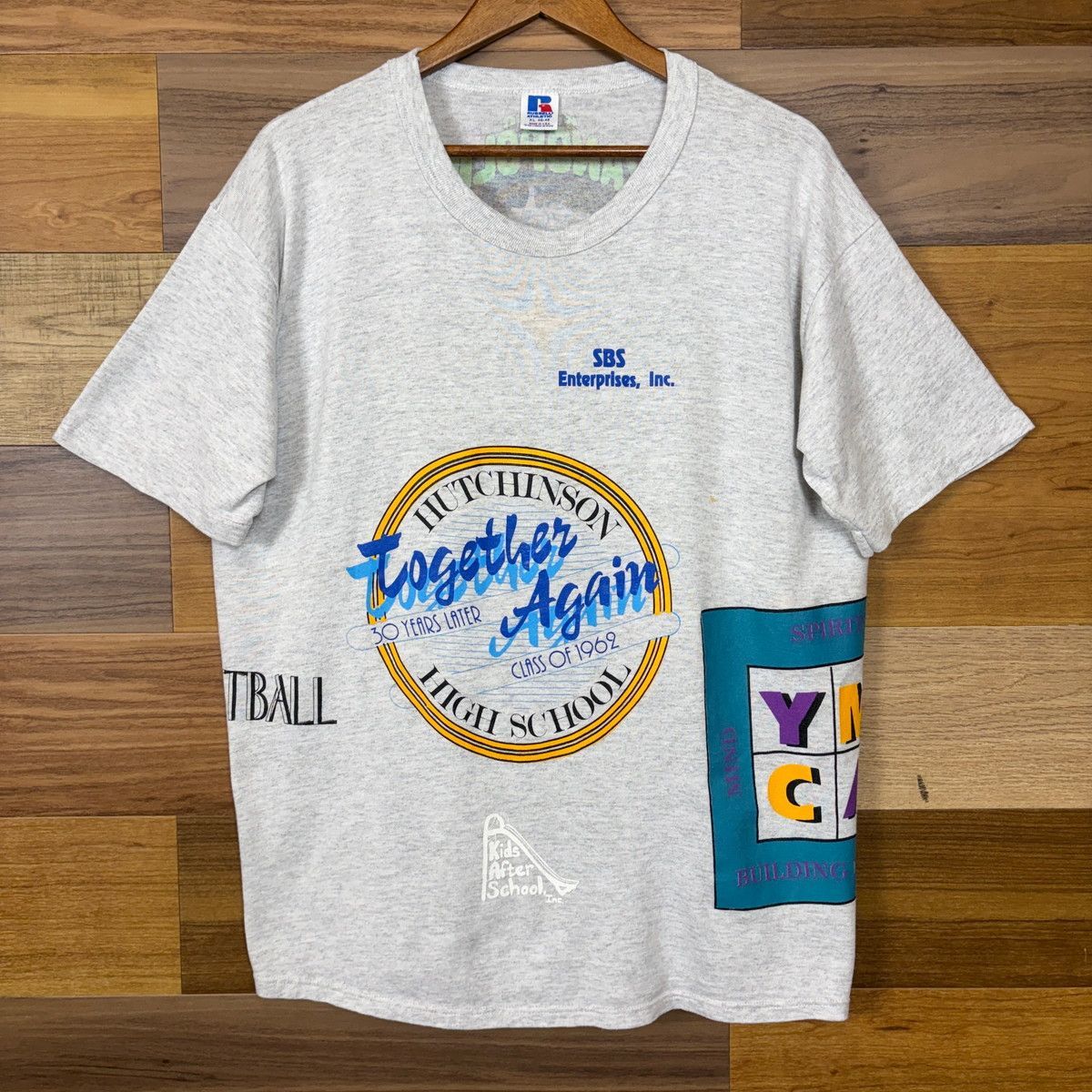 USA製 90s Russell Athletic マルチプリント T-sh Tシャツ サイズ メンズ XL アメリカ製 90年代 VINTAGE 古着 r26052872 7,647円