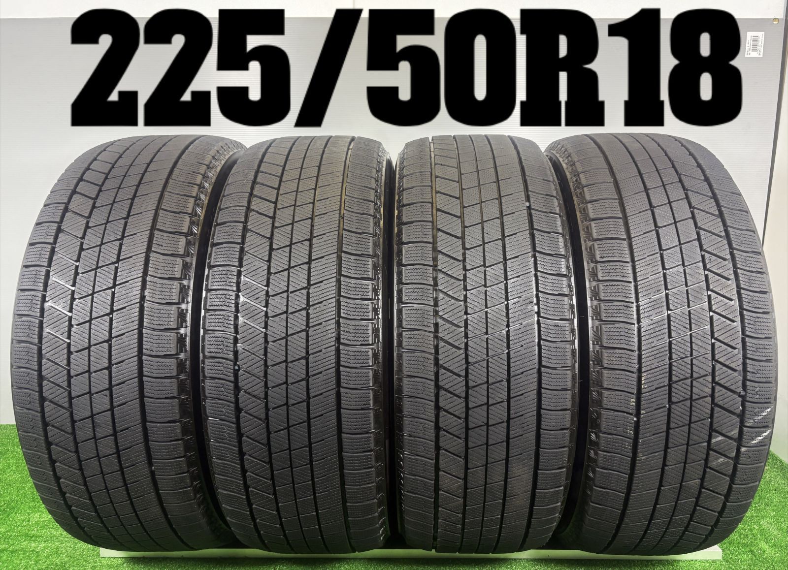 送料無料☆225/50R18 ブリヂストン VRX3 2021年製 4本 冬 タイヤ