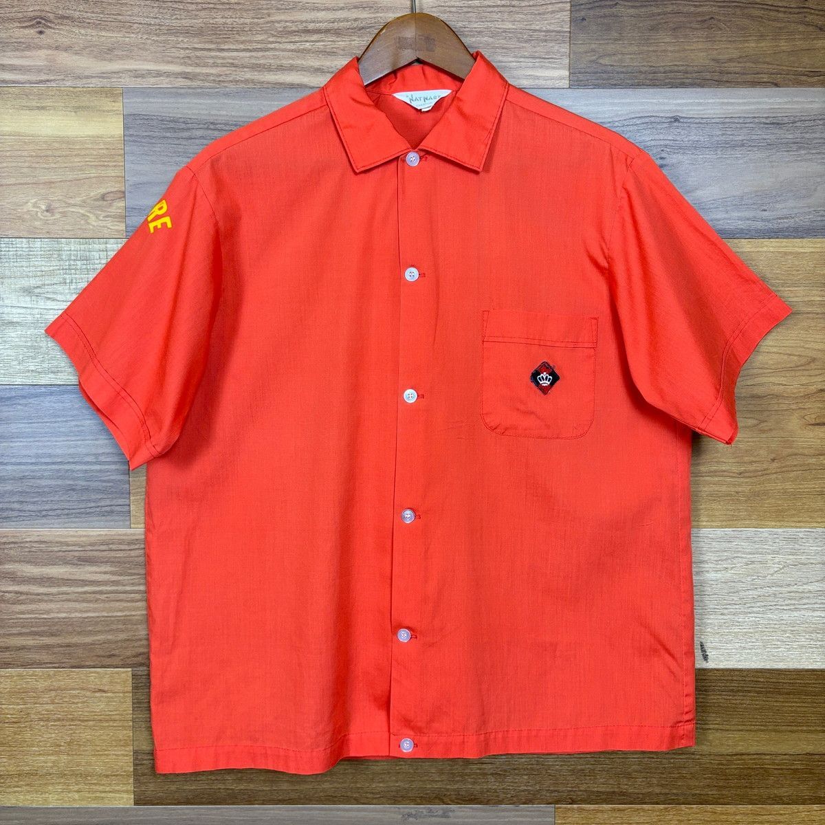 70s NAT NAST ボーリングシャツ サイズ メンズ L位 70年代 VINTAGE 古着 r26060451 18,150円