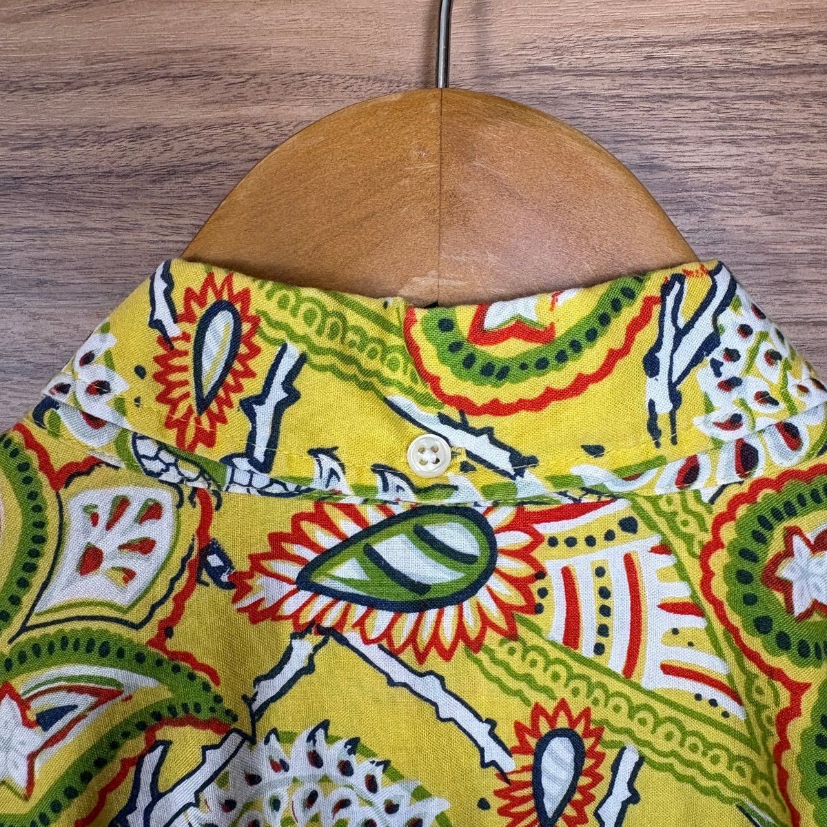 90s Ralph Lauren BOB CAMP ラルフローレン ペイズリー柄 ボタンダウン 半袖シャツ サイズ メンズ M 90年代 VINTAGE 古着 r26060447