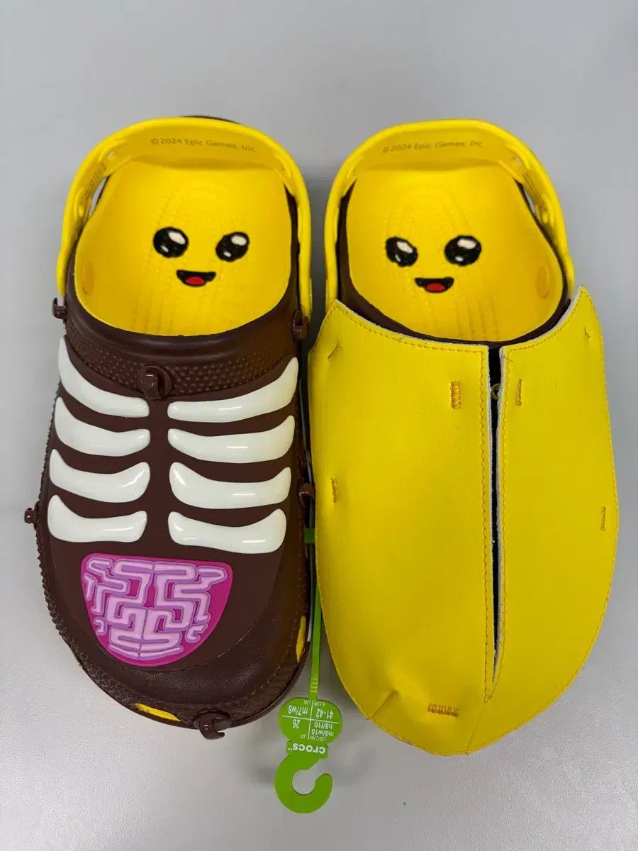 正規品 Crocs X Fortnite 필리 Classic klogg レモン 270