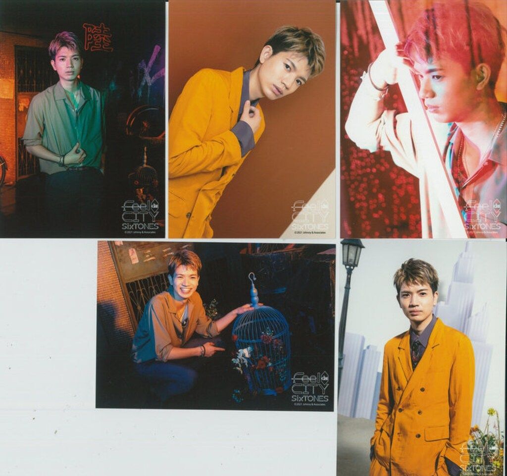 SixTONES 22年Feel da CITY 髙地優吾 フォトセット - メルカリ