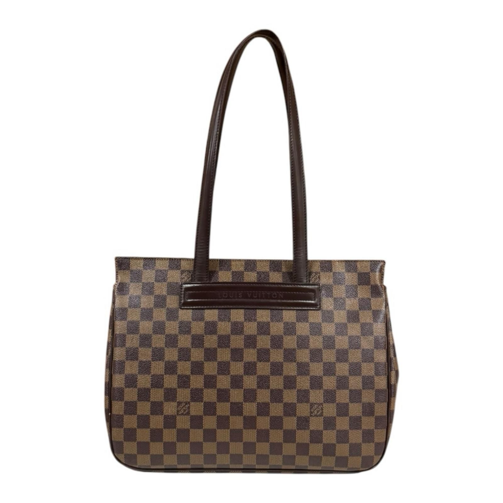 ルイヴィトン パリオリPM ダミエ トートバッグ ダミエキャンバス N51123 ブラウン レディース LOUIS VUITTON 中古 ルイヴィトン ルイ ヴィトン