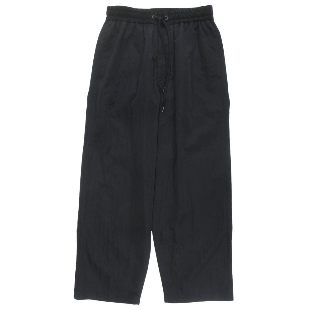 美品 FUMITO GANRYU フミト ガンリュウ windbreaker pants ウィンドブレーカー ナイロン ワイド パンツ ボトムス サイズ2 黒 ブラック メンズ 古着 中古 USED 美品 FUMITO GANRYU フミト ガンリュウ windbreaker pants ウィンド