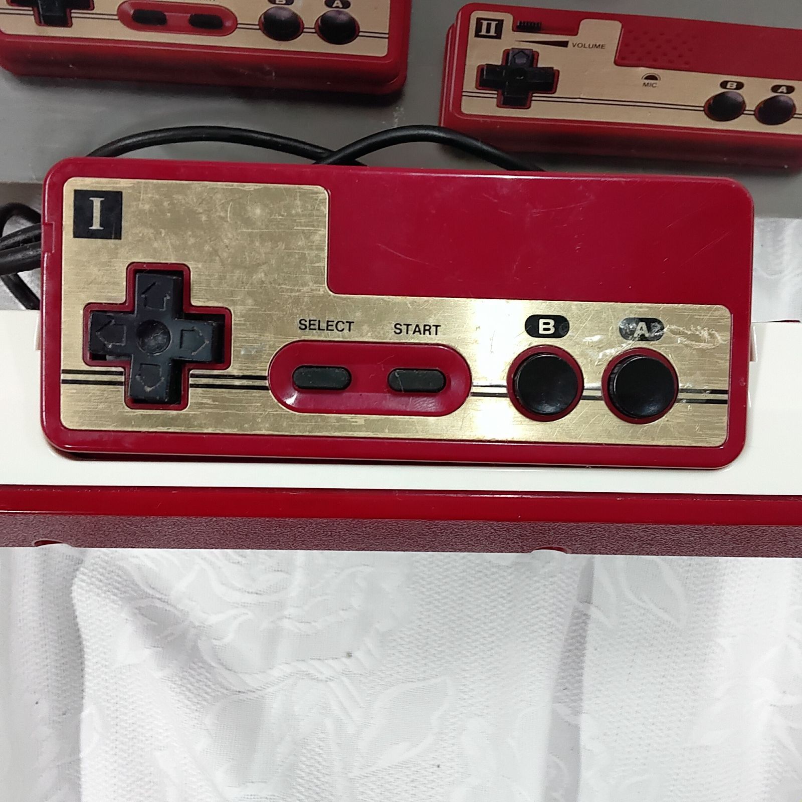 ジャンク ファミリーコンピュータ ファミコン 任天堂 本体 ACアダプタ