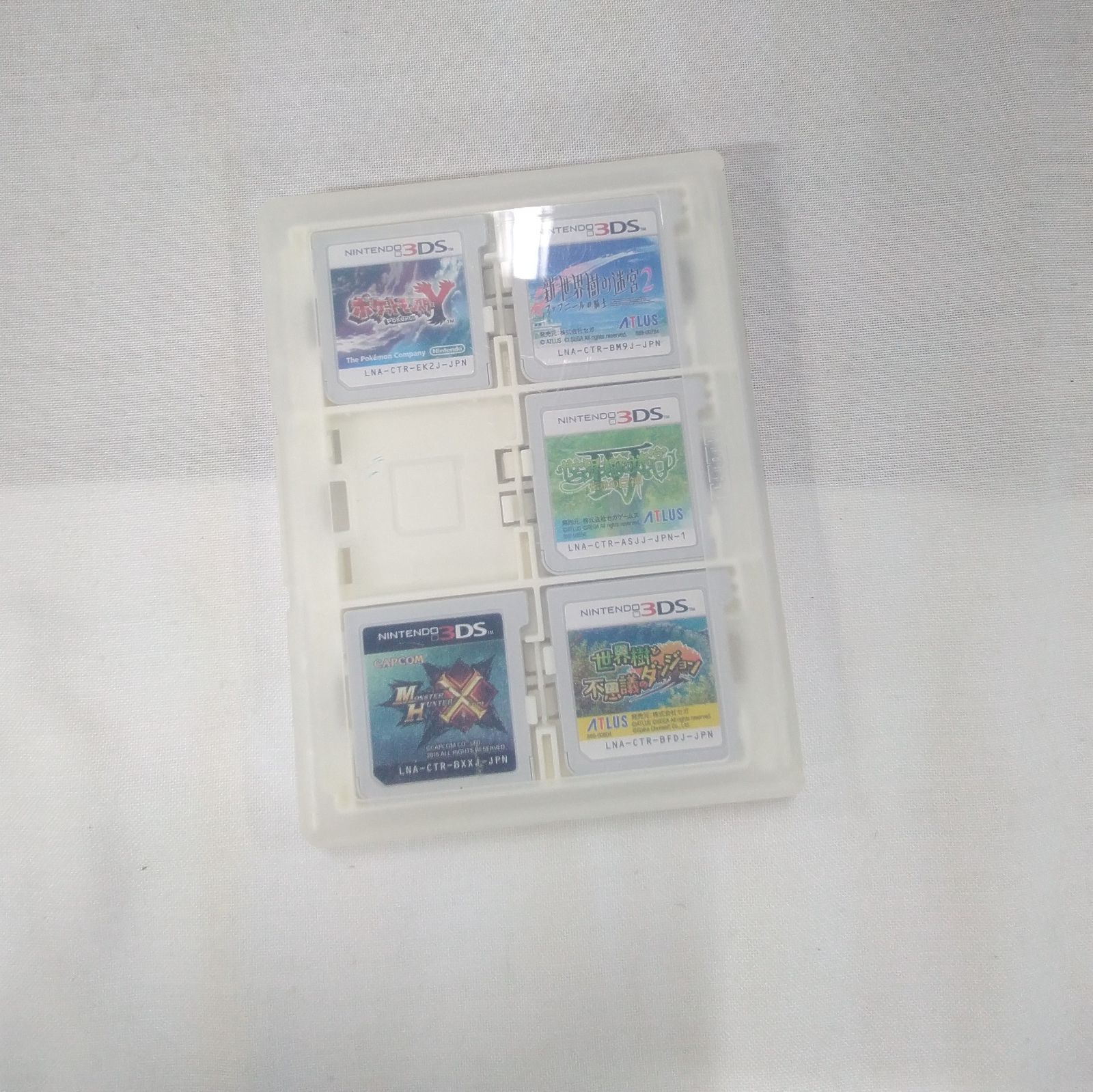 ニンテンドー3DSソフト 8本まとめ売り ポケモンXY 世界樹など ゲーム
