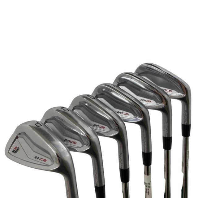 【中古】 ブリヂストン BRIDGESTONE 241CB 6S アイアンセット IR NS PRO MODUS3 TOUR120 (フレックスS) メンズ 男性用 右利き 右用 Cランク ゴルフクラブ
