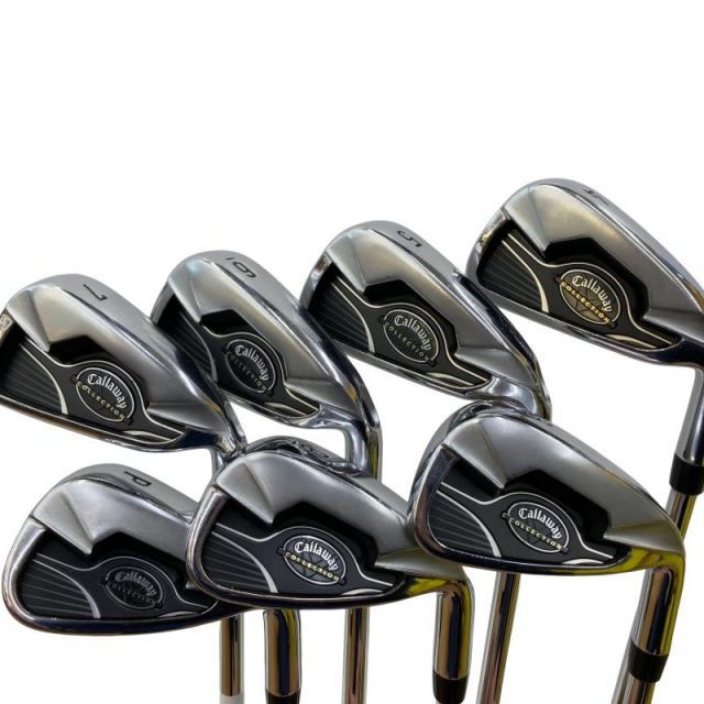 【中古】 キャロウェイ Callaway COLLECTION 7S アイアンセット IR Dynamic Gold (フレックスS) メンズ 男性用 右利き 右用 Cランク ゴルフクラブ