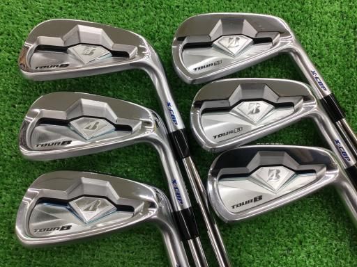 【中古】 ブリヂストン TOUR B X-CBP(2018) 6S アイアンセット IR NS PRO MODUS3 TOUR105 (フレックスS) メンズ 男性用 右利き 右用 Cランク ゴルフクラブ