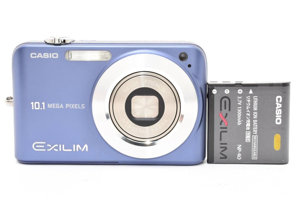 ★良品★カシオ CASIO EXILIM EX-Z1050 ブルー★ W0646＃5334