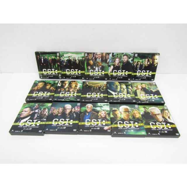 CSI:科学捜査班 コンパクトDVD BOX シーズン1~15 全巻 ≡V6813