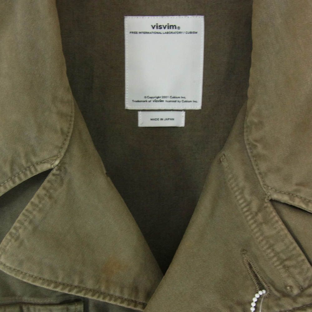 VISVIM ビズビム 16SS 0116105013028 ACHSE JKT DMGD CHINO アクス