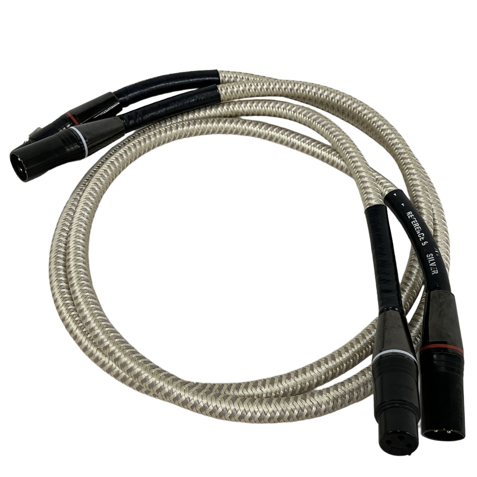 ortofon REFERENCE 905 SILVER XLRケーブル ペア 約1.0m オルトフォン 音響 中古 B11409527