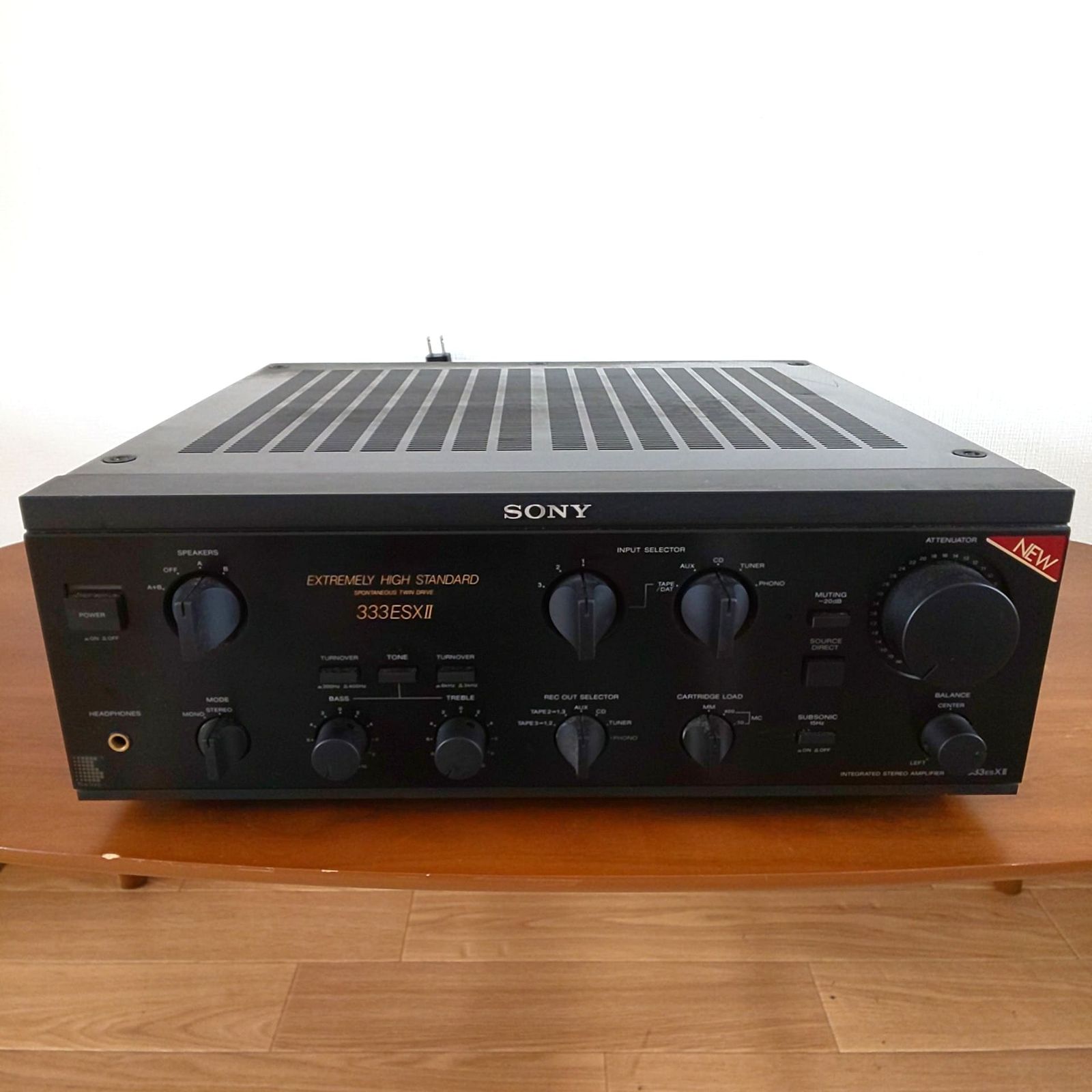 1741 SONY プリメインアンプ TA-F333ESXII ソニー 音響機器 通電確認