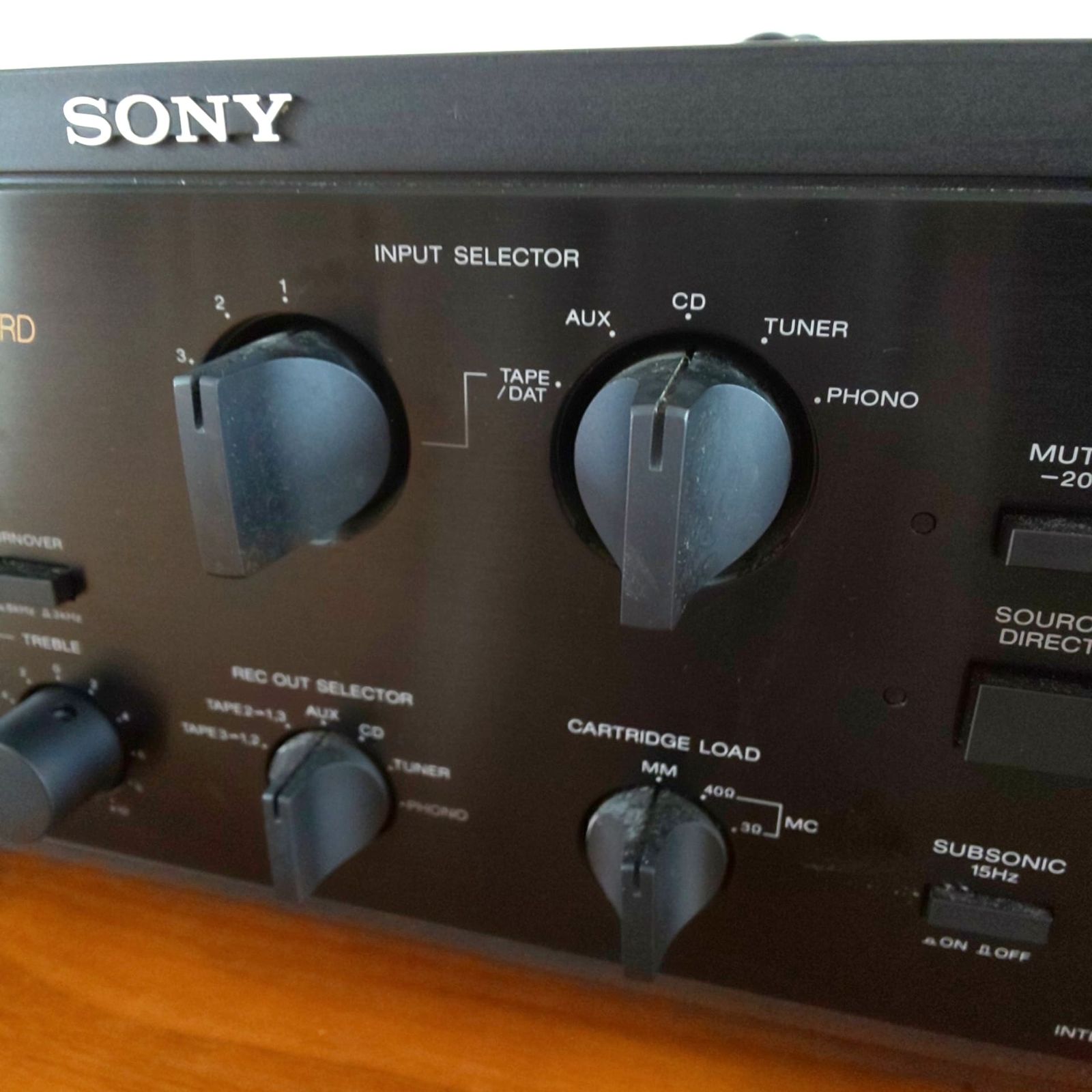 1741 SONY プリメインアンプ TA-F333ESXII ソニー 音響機器 通電確認