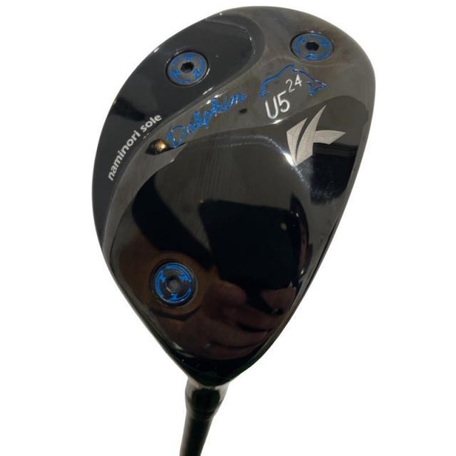 【中古】 キャスコ Dolphin Utility DU-122 ブラック U5 ユーティリティ UT ATTAS MB-HY55 (フレックスR) メンズ 男性用 右利き 右用 Cランク ゴルフクラブ