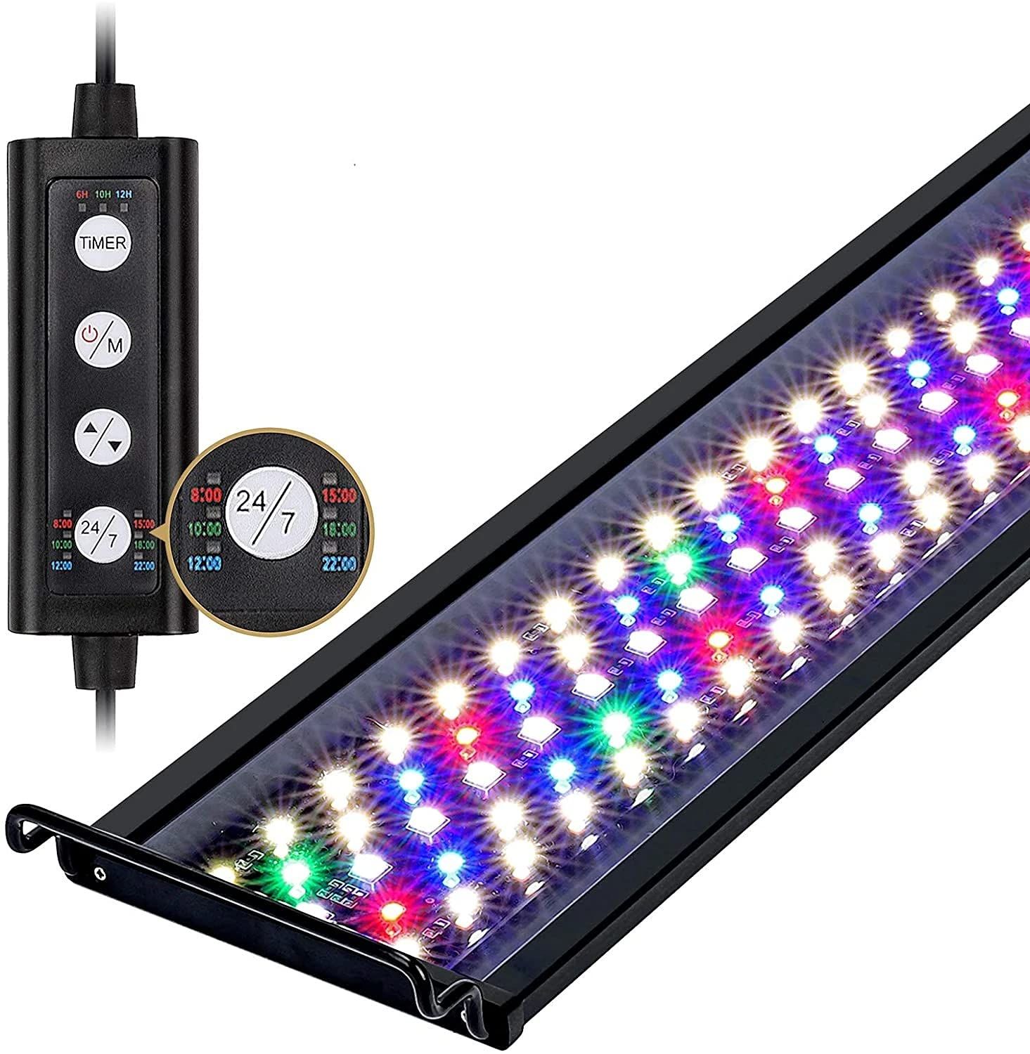 【新品】LED 水槽 アクアリウムライト 120cm?135cm 42W 1100lm RGB 観賞魚ライト 水草育成 AQUA120II ビームテック 6affd41b