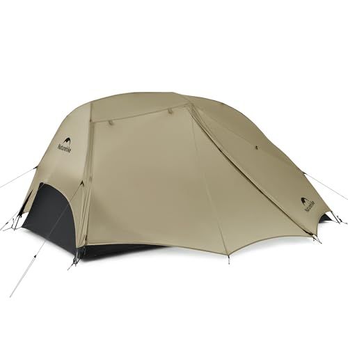 【新品】Naturehike公式ショップ テント 2人用 アウトドア ダブルウォール 超軽量 3シーズン 自立式 防風防水 耐水圧PU4000 キャンピング（専用グランドシート付）Star-River2 キャンプ 5c414115