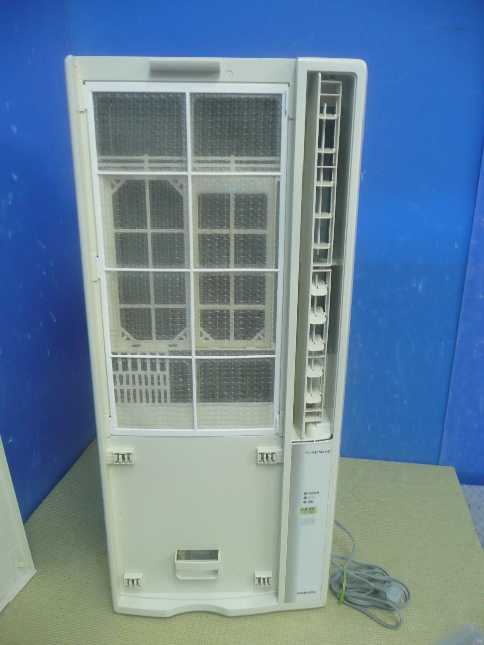 S822★コロナ窓用エアコン CW-F1618/2018年製 保証付・送料無料 S822☆コロナ窓用エアコン CW-F1618/2018年製 動作品 保証付・送料無料