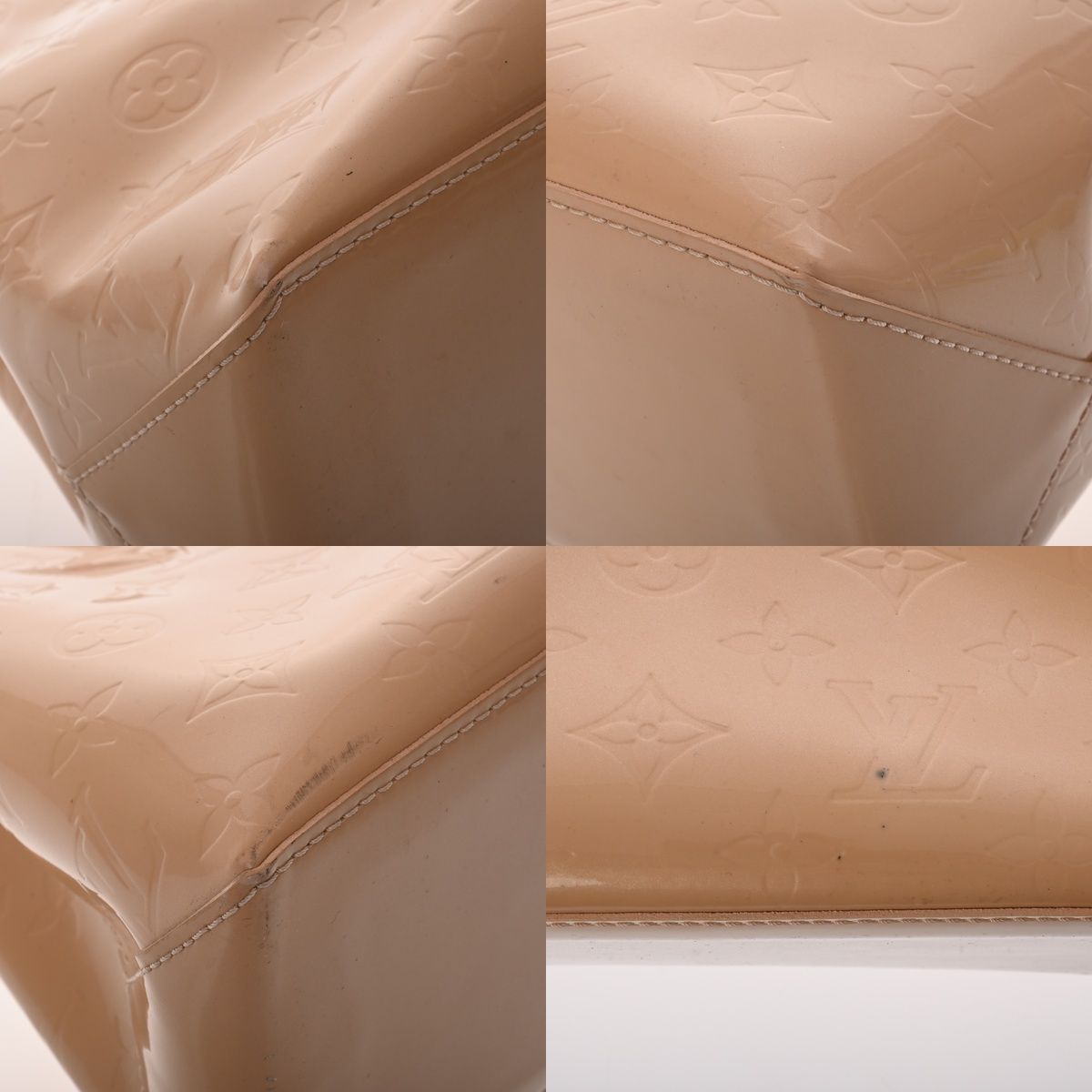 ルイヴィトン モノグラムヴェルニ ウィルシャー PM ローズフロランタン