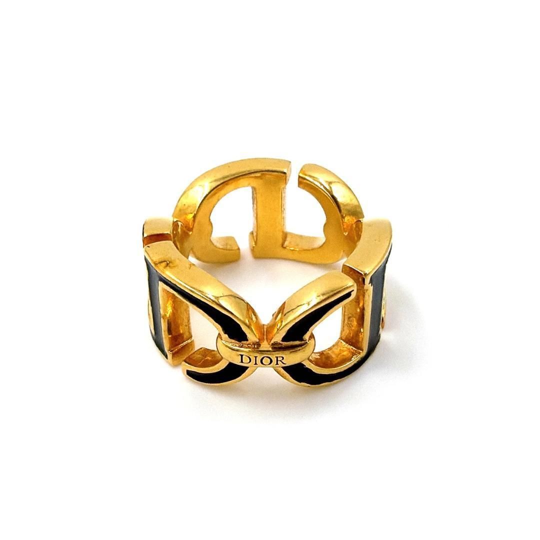 希少 DIOR ディオール リング 30 モンテーニュ CDロゴ 11号 □美品□ DIOR ディオール 30モンテーニュ リング GP レディース