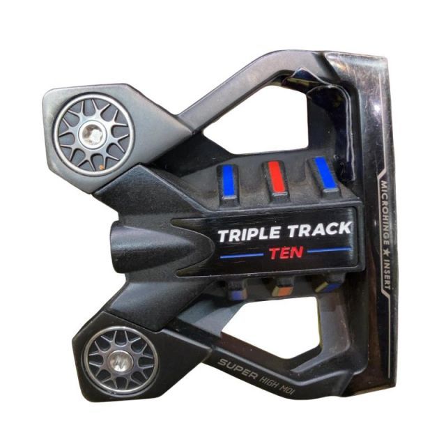 【中古】 オデッセイ TRIPLE TRACK TEN 33インチ パター PT STROKE LAB BLACK (フレックスその他) メンズ 男性用 右利き 右用 Dランク ゴルフクラブ