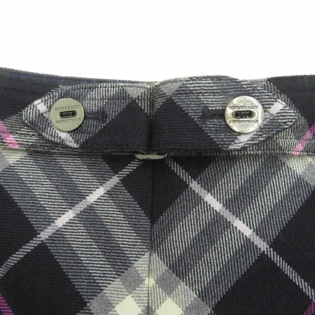 バーバリー ロンドン BURBERRY LONDON フレアスカート 40 マルチカラー