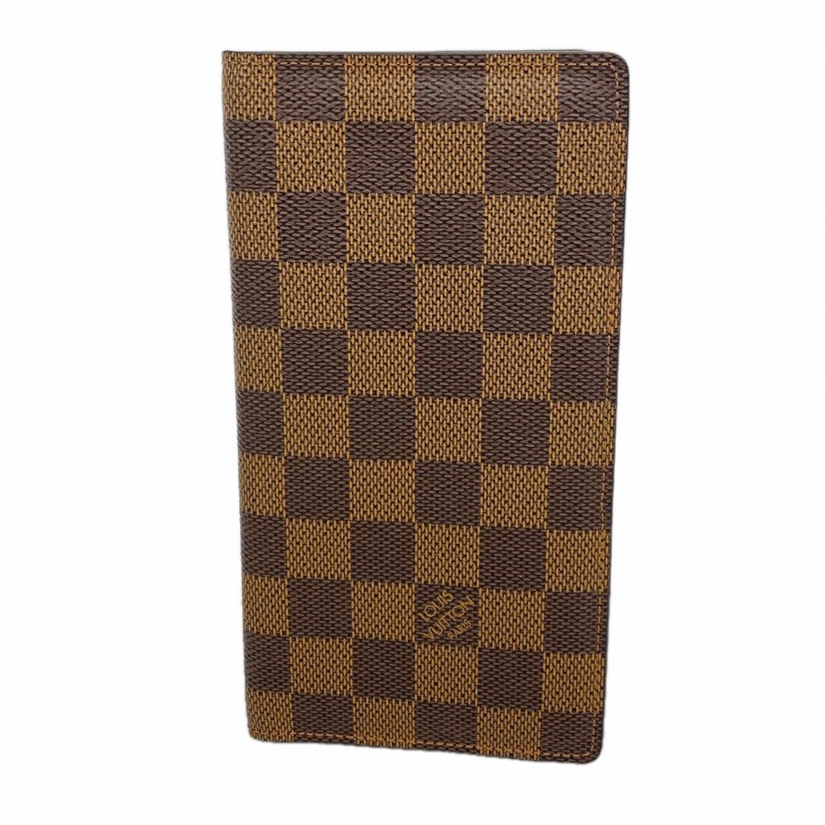 【6fe6349】ルイヴィトン 長札入れ ダミエ ポルトバルールカルトクレディ N61823 エベヌ【中古】メンズ レディース ユニセックス 21,741円
