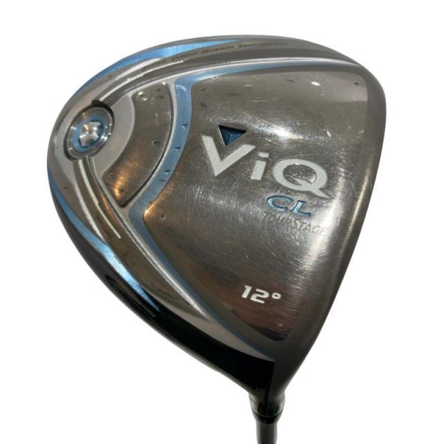 【中古】 ブリヂストン TOURSTAGE ViQ CL(2010) 12°(クリスタルピンク) 44インチ ドライバー DR VT-30w (フレックスA) レディース 女性用 右利き 右用 Cランク ゴルフクラブ
