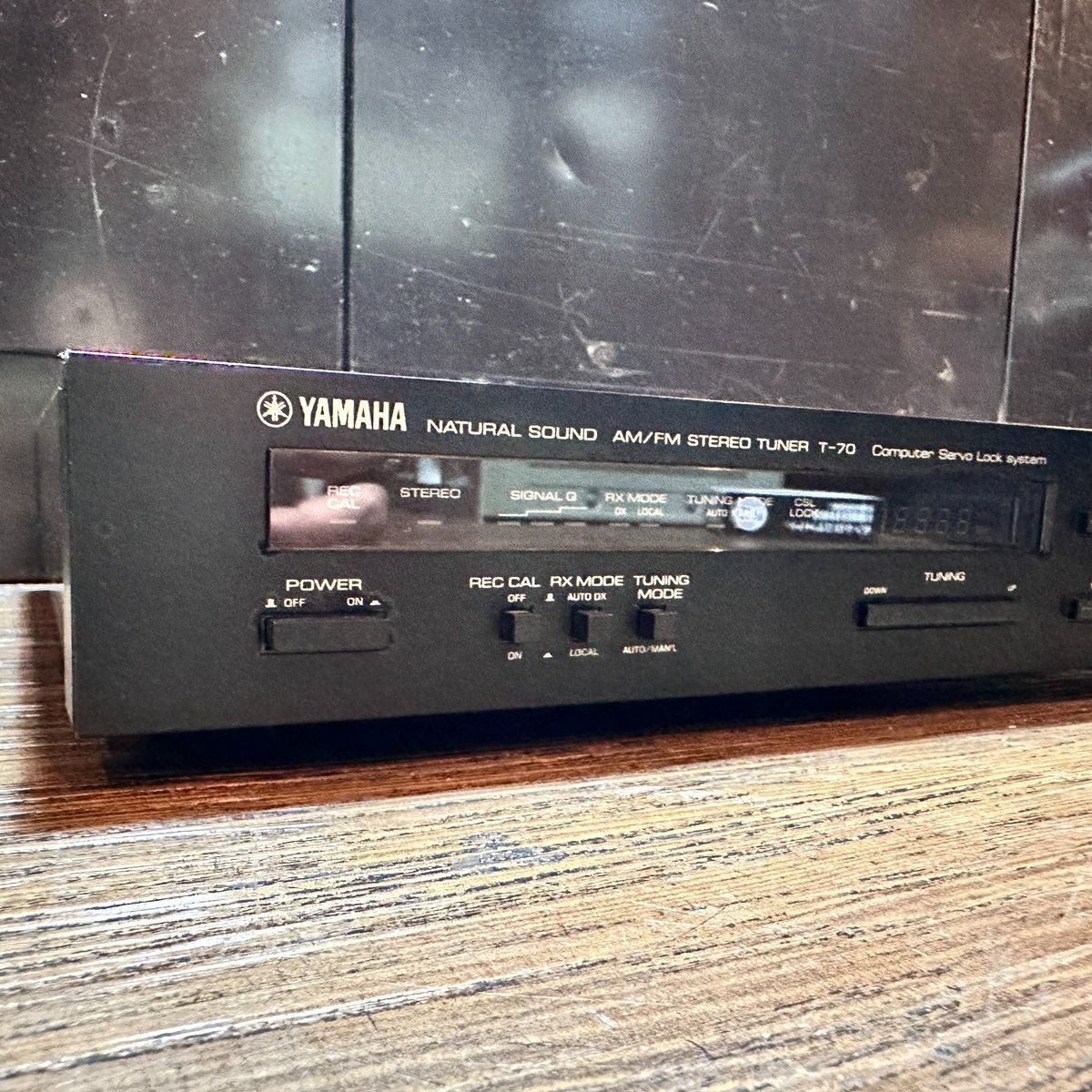 YAMAHA NATURAL SOUND AM/FMステレオチューナー T-70 Yamaha T-70 Natural Sound AM/FM Stereo Tuner ヤマハ FM/AM