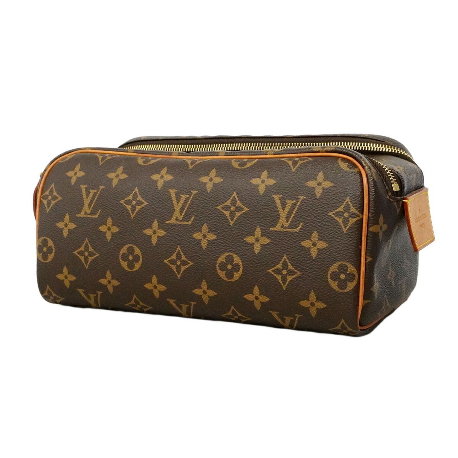 ルイ・ヴィトン(Louis Vuitton) ルイ・ヴィトン クラッチバッグ モノグラム ドップキット M44494 ブラウンメンズ レディース