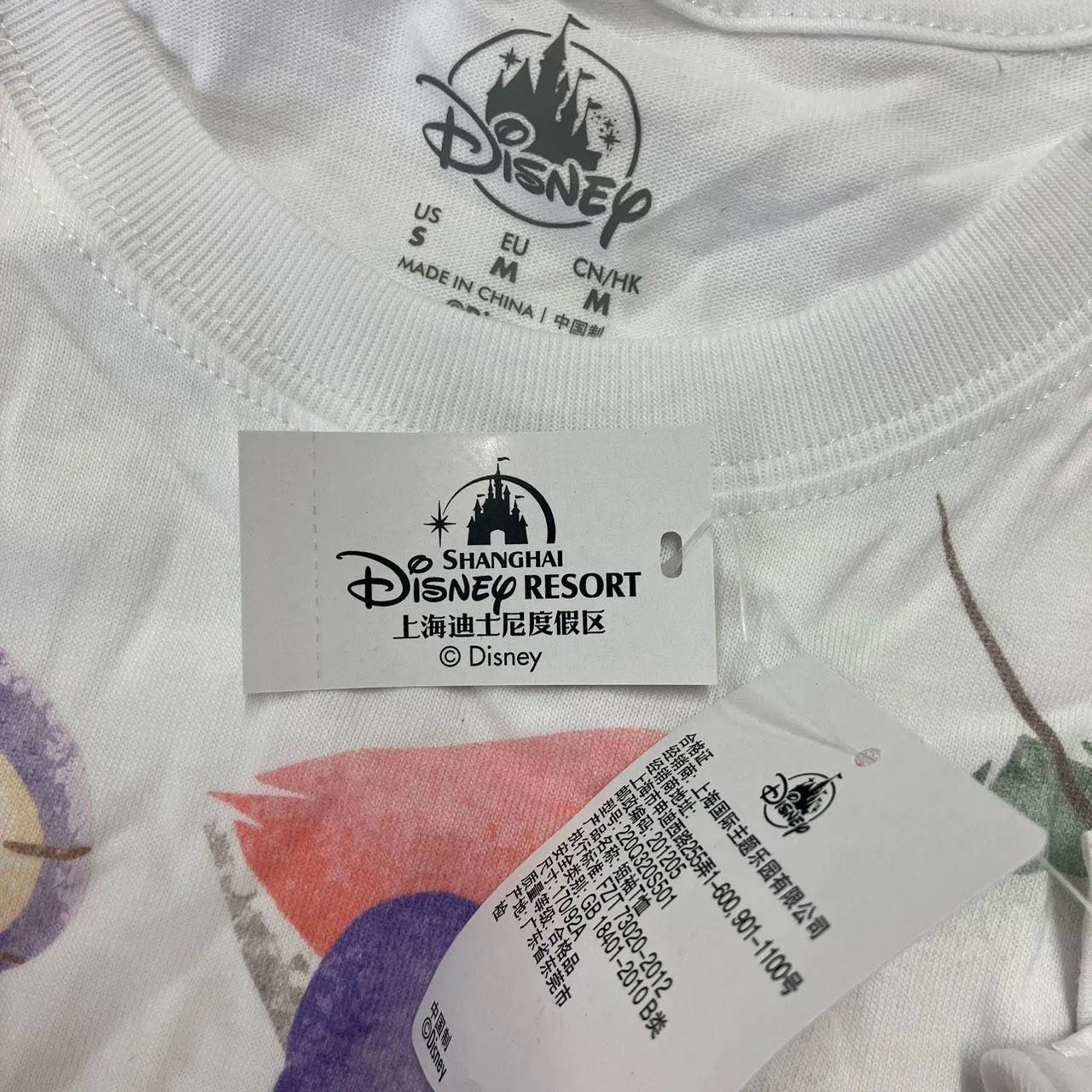 上海ディズニー 半袖Tシャツ ダッフィーアンドフレンズ 海外ディズニー