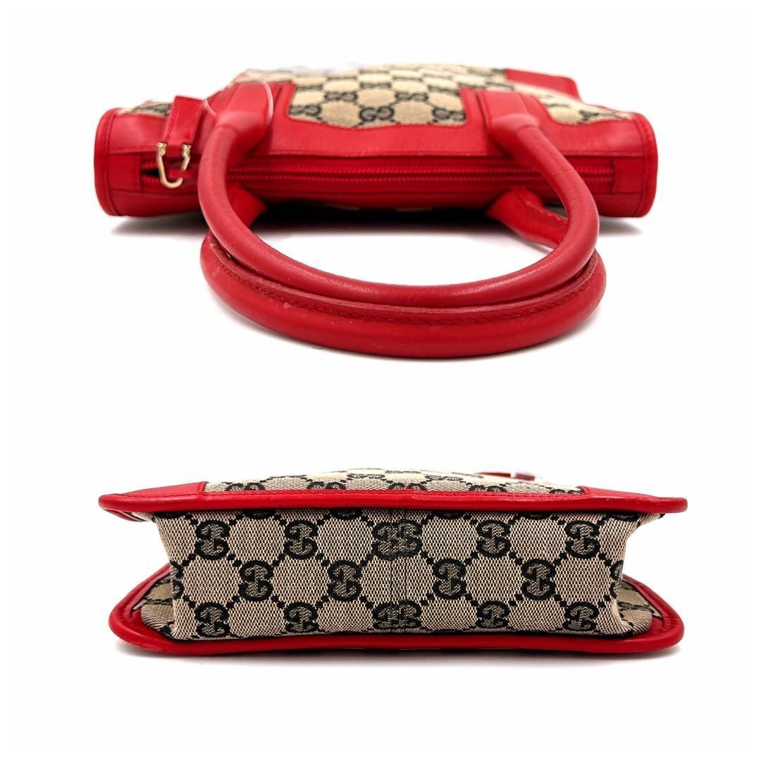 □美品□ GUCCI グッチ 000 0856 GGキャンバス ハンドバッグ トート