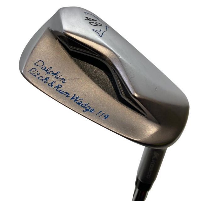 【中古】 キャスコ Dolphin Pitch＆Run Wedge DPW-119 48° 34インチ(ジャンボグリップ) ウェッジ WG Dolphin オリジナルスチール (フレックスその他) メンズ 男性用 右利き 右用 Cランク ゴルフクラブ