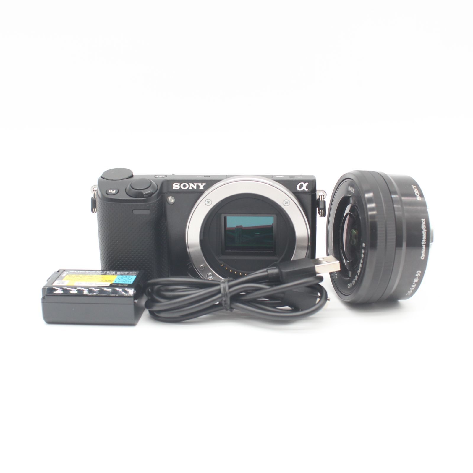美品】ショット数1105 SONY ソニー α NEX-5R 16-50mm PZレンズキット