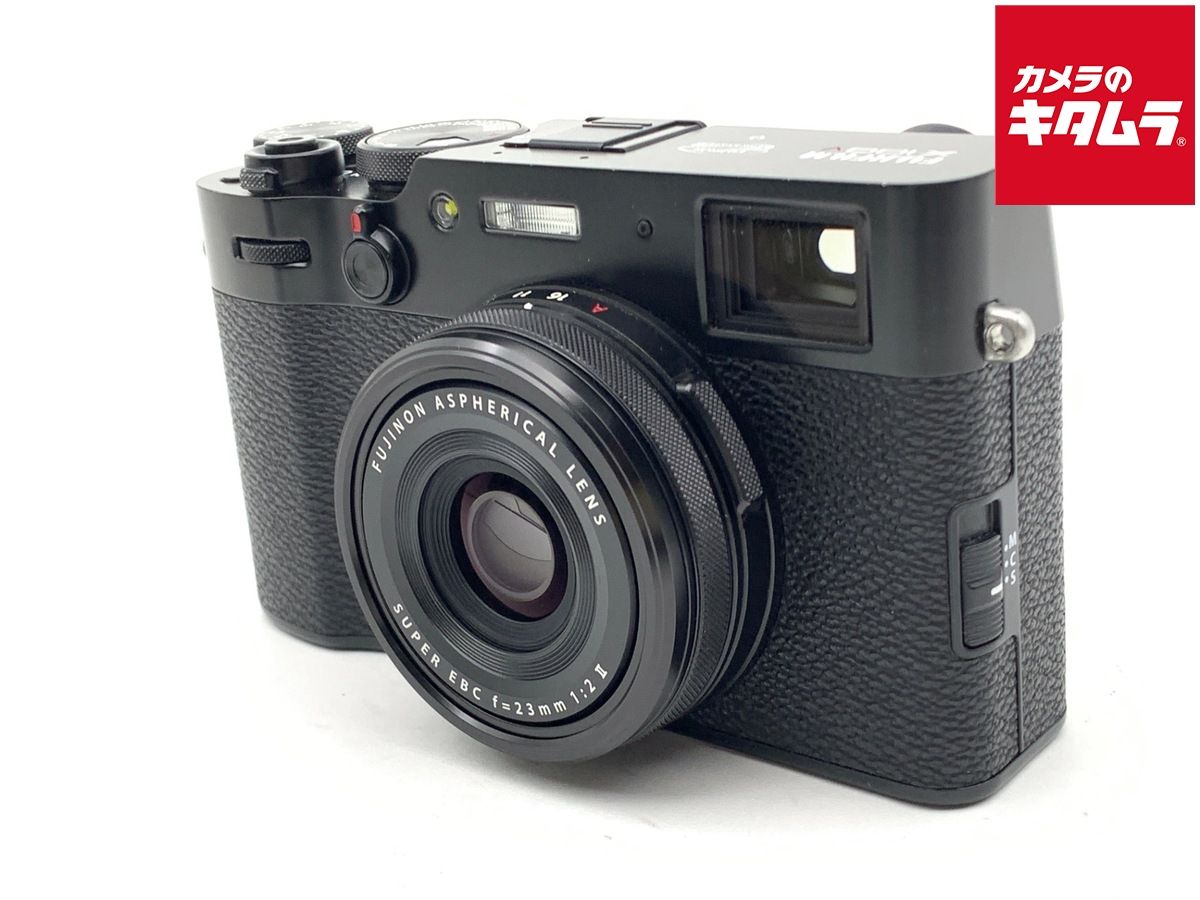 【中古】 【美品】 フジフイルム X100V ブラック