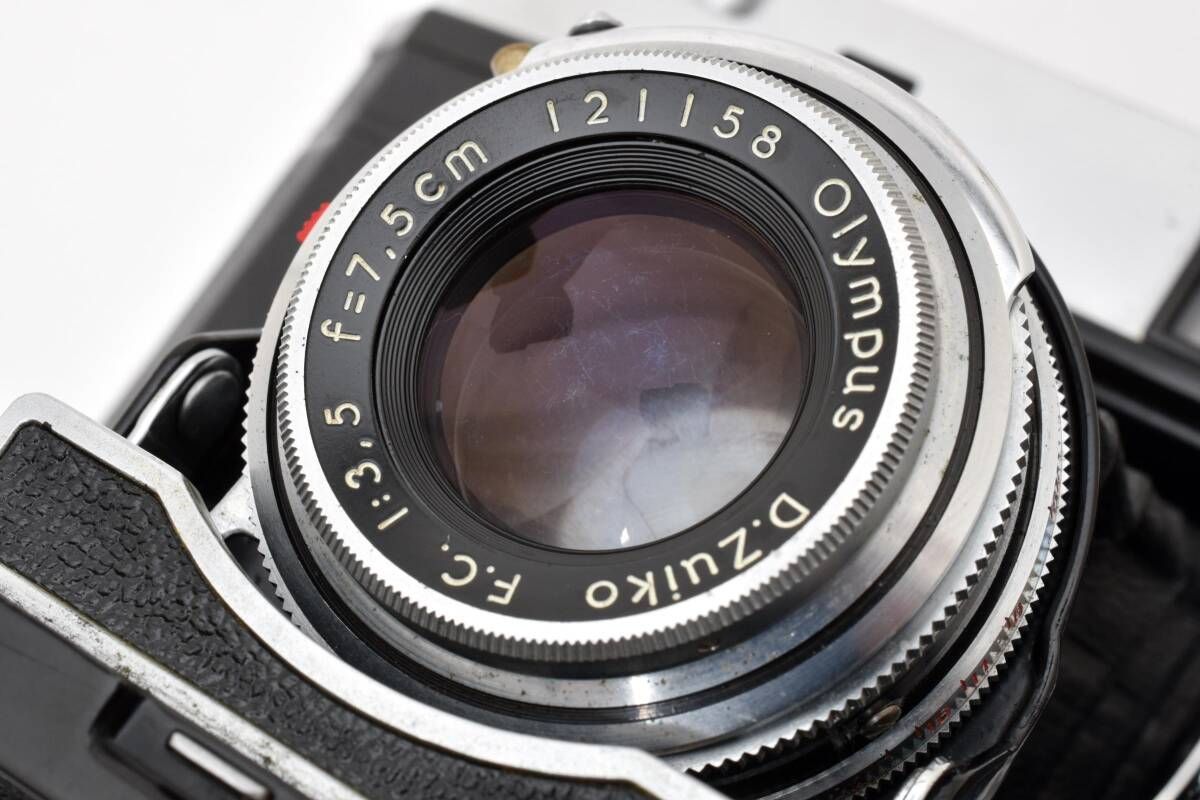 ☆良品☆マミヤ MAMIYA-6 OLYMPUS D.ZUIKO F.C. 7.5cm F3.5☆ W0633