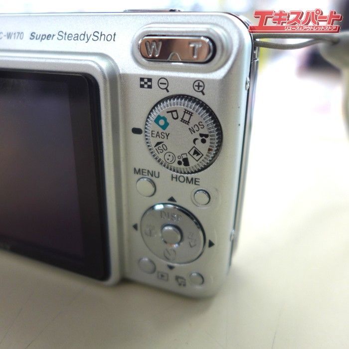 美品 SONY Cyber-shot DSC-W170 シルバー 動作確認済 Yahoo
