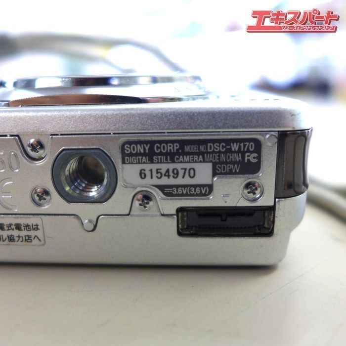 動作未確認 SONY ソニー Cyber-shot サイバーショット DSC-W170 公田店