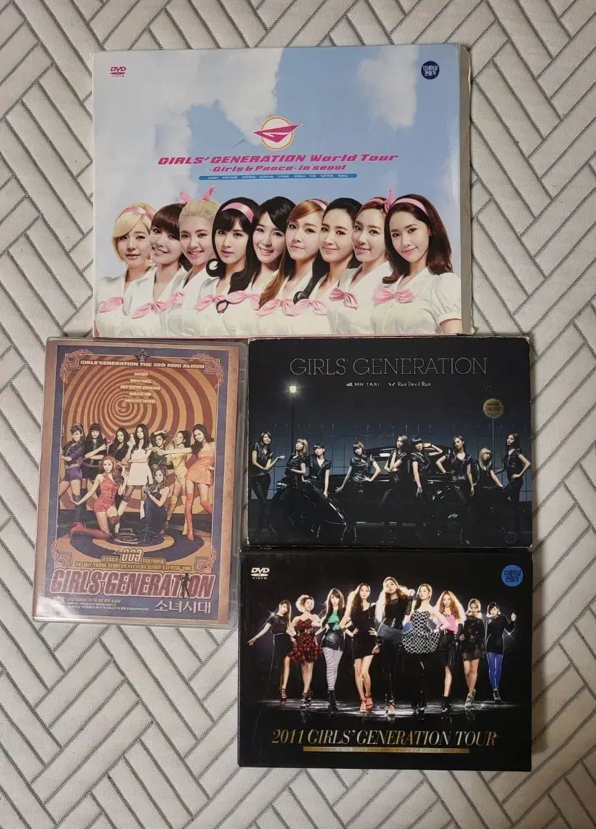GIRLS' GENERATION(少女時代・SNSD) 日本 発売アルバム DVD まとめ