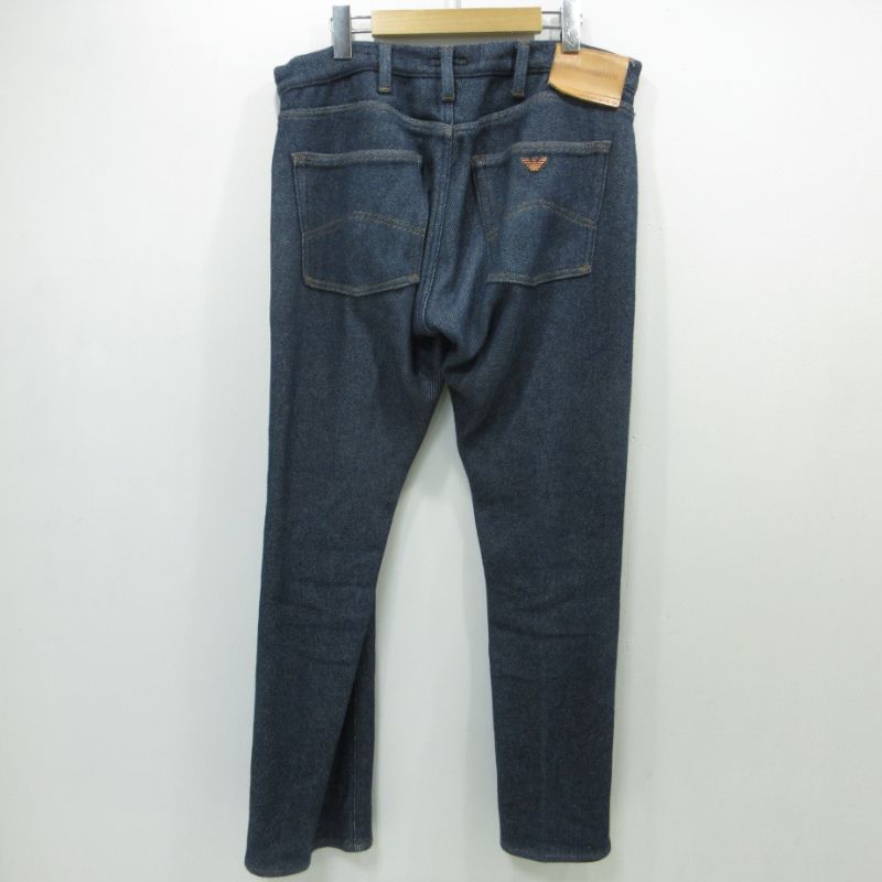 新品♦︎アルマーニ ARMANI J75 デニムパンツ イーグル インディゴ 限定 三重本店】 中古 Emporio Armani | エンポリオ・アルマーニ デニム